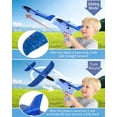 thumbnail image 5 of Cute Dinosaur Airplane Launcher Toy -Boxed Version, 8'' Foam Glider Plane - Outdoor Flying Catapult Toy - Fun Birthday Gifts, Easy to Launch Foam Aircraft (Pink), 5 of 6