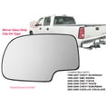 thumbnail image 2 of APA Replacement Mirror Glass Non-Heated with Base for 2000 - 2006 TAHOE YUKON SUBURBAN ESCALADE AVALANCHE Driver Left Side 12477843 GM1324105, 2 of 9
