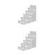 thumbnail image 1 of Seitruly Acrylic Riser Display Shelf Handbag Purse Stand Cosmetic Glasses Display Type1 NO1, 1 of 1