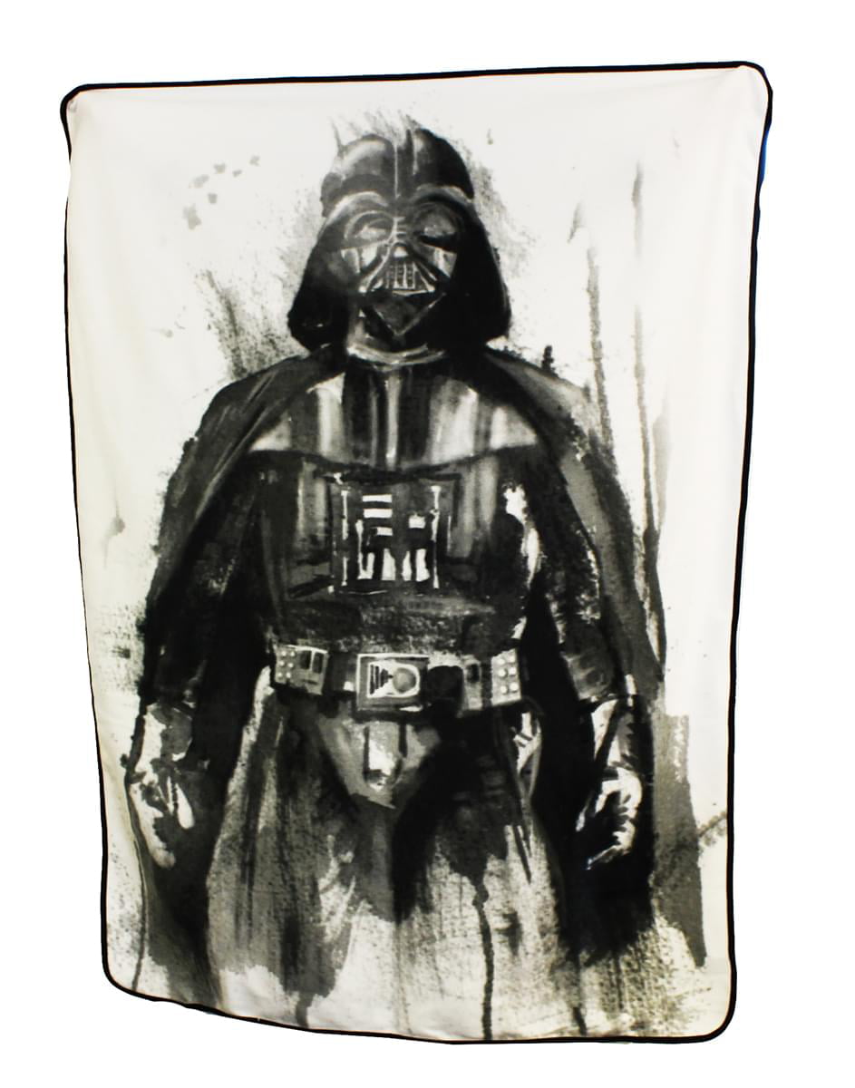 Disney Star Wars Darth Vader Dark Lord Super Soft Plush Oversized Twin Throw Blanket 