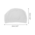thumbnail image 4 of Gorros de Natación 1 Pc de Elasticidad 5.51"x8.66" Blanco, 4 of 6