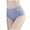 Light Blue, variant on Women's Panties Underwear for Women Lace Waistband Full Briefs High Leg Knickers Soft Stretch Panties for Everyday Comfort Pink XXL