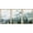 NATURAL, variant on wall26 Framed Canvas Print Wall Art Set Film Grain Aerial View of Misty Forest Nature Wilderness Modern Art Rustic Landscape Relax/Calm Cool for Living Room, Bedroom, Office - 16"x24"x3 Whi
