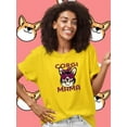 thumbnail image 2 of Corgi Mama T-Shirt Women -Image by Shutterstock, Female Small, 2 of 4