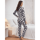 thumbnail image 3 of Pijama Afelpada Mujer Polar Pantalón Sudadera, 3 of 5