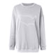 thumbnail image 4 of ICHUANYI Liquidación Moda Mujer Impreso Suelto Manga Larga Blusa Cuello Redondo Casual Tops Sudadera ICHUANYI WER202308173936, 4 of 4