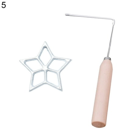 

HEVIRGO 1 Set Baking Mold Delicate Detachable Food Grade Aluminum Alloy Cooking Baking Mold Kitchen Supplies Clear Aluminum Alloy