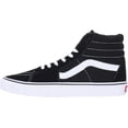 thumbnail image 2 of 25.0 cmBlack/Black/White CanvasSk8-Hi Unisex Casual High-Top Skate Shoes, Comfortable and Durable in Signature Waffle Rubber Sole, 2 of 4