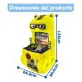 thumbnail image 2 of Máquina Recreativa Infantil, Cabina que Funciona con Monedas, Simulador de Conducción, 126 × 64,6 × 56,6 cm (Amarillo), 2 of 4