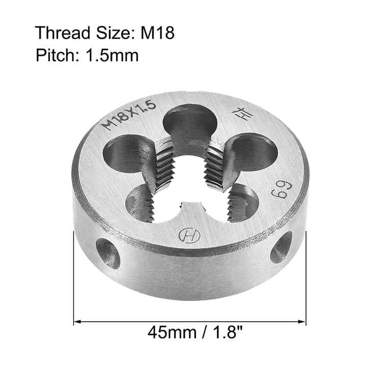 Aceteel M18 X 1.0 Set Di Maschi E Matici Metici, M18 X 1,0 Mm HSS