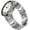 Silver 2, variant on Metal Strap Compatible with Samsung Galaxy Watch 6 40mm 44mm Band/6 Classic 43mm 47mm/Watch 5 Pro 45mm/Watch 5/4 40mm 44mm/Watch 4 Classic 42mm 46mm, Stainless Steel Link Bracelet
