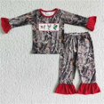 thumbnail image 1 of Ropa de Navidad a juego para niños, ropa de dormir de reno, pato, pez, conjunto de tapas de árboles, conjunto de pantalones para niños, pijamas para niños pequeños, 1 of 2