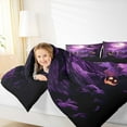 thumbnail image 4 of jejeloiu Spooky Pumpkin Lantern Bedding Comforter Set,Cartoon Halloween Witch Twin Comforter Sets,Spooky Castle Bedding Set For Boys Teens,Ultra Soft Home Decor Reversible,2 Pieces, 4 of 8