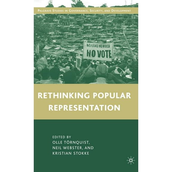 Governance, Security and Development Rethinking Popular Representation, (Hardcover)