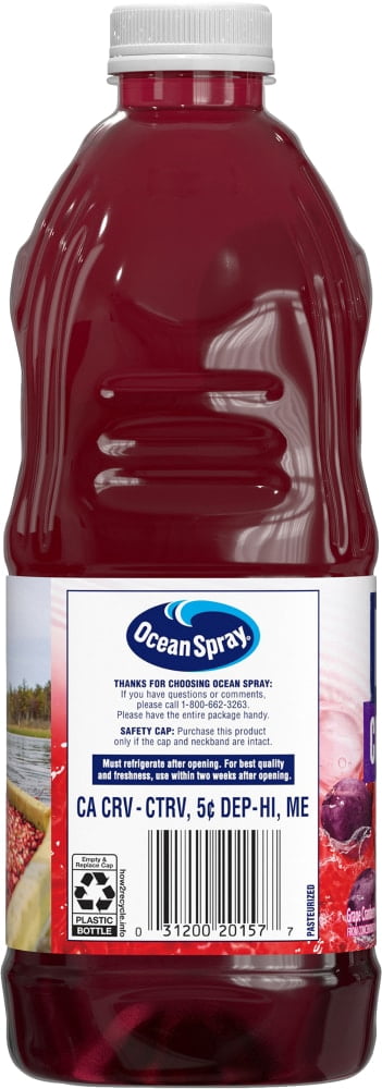 Ocean Spray Diet Cran-Grape Juice Drink 64 fl oz - 2 count