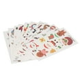 thumbnail image 2 of Christmas Face Stickers, Decorative Funny 10Pcs Safe Christmas  Stickers Easy Removal  For Party, 2 of 8