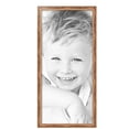 thumbnail image 2 of ArtToFrames 16" x 35" Honey Picture Frame, 16x35 inch Brown Wood Poster Frame (WOM-4085), 5 Pack, 2 of 7