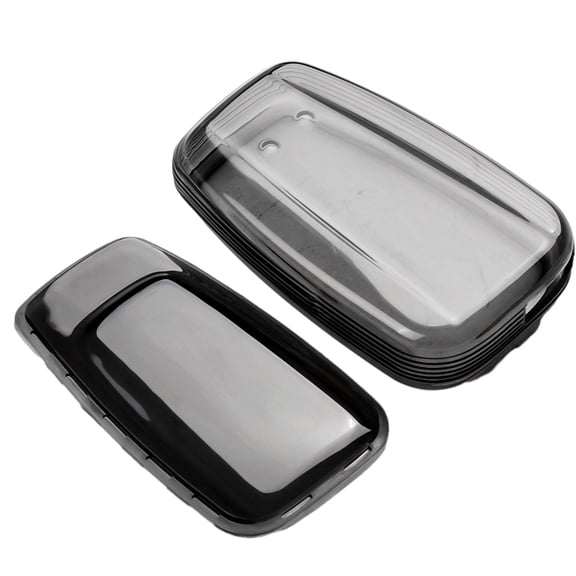 1Pcs Protective Key Case For Toyota For Highlander For Rav4 Black Transparent Key Fob Case Cover Key Cases Fangkenuo