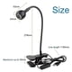 thumbnail image 5 of Lámpara de mesa LED YONGSHENG recargable por USB Color Negro/Plata, 5 of 5