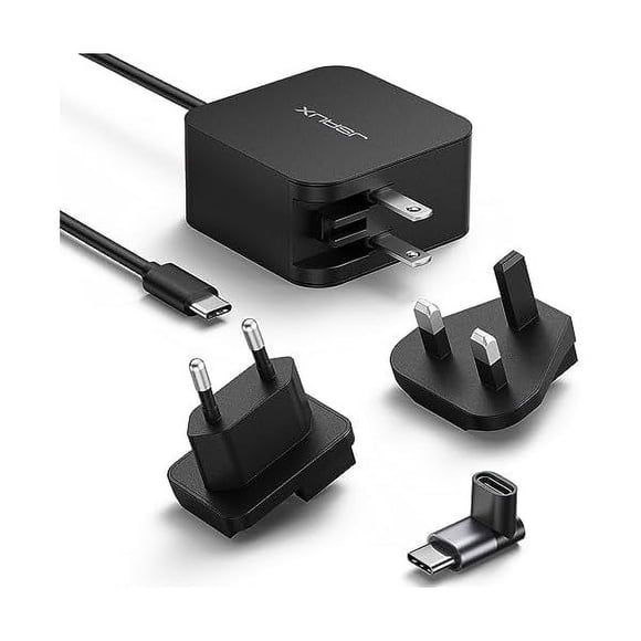ccwmincc 65W USB C Charger, 10FT Cable 65 Watt Laptop Wall Fast Charger Compatible with ROG Ally, Steam Deck, MacBook Pro/Air, Chromebook, Huawei Matebook, Dell, Lenovo, ASUS and Any Laptops or Phones