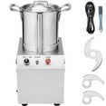 thumbnail image 1 of KFFKFF Food Processor & Vegetable Chopper, 4.3 Quart Food-Grade Stainless Steel Food Processor Chopper with 2 Extra S-Curve Blades, Ideal for Chopping Vegetables, Fruit, Grains, Nuts, 1 of 9