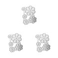 thumbnail image 1 of Cateissary Flower Metal Stencil Fashionable Templates Mould Frame Scrapbooking Dies DIY Album Photo Tools Stamps Embossing Type1, 1 of 6
