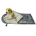 thumbnail image 4 of Waterproof Warm Pet Sleep Bag Outdoor Camping Dog Bed Blanket Plush Cushion Mattress Drawstring Kennel Mat B, 4 of 6