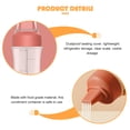 thumbnail image 5 of SWETRACE Transparent Plastic Squeeze Bottles with Sealing Cover for Sauce Storage, 5 of 8