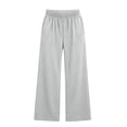 thumbnail image 4 of SELONE High Waisted Wide Leg Pants for Women Elastic Waist Trousers Ruched Lounge Trousers with Pockets Vacation Outfits, 4 of 7
