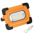 thumbnail image 1 of Lámpara solar LED portátil con 4 modos de luz, función imán y batería recargable para camping y emergencias, 1 of 6