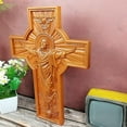 thumbnail image 5 of Jesus Cross Wall Cross Handmade Wooden Cross Home Wall Decor, 5 of 5