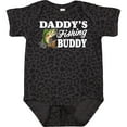 thumbnail image 3 of Inktastic Daddy's Fishing Buddy with White Text Boys Baby Bodysuit, 3 of 5