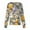 19-Yellow, variant on Printed Scrubs For Women,Women's Casual Long-Sleeve Single-Breasted Easter Print Nursing Scrub Top with Pocket,Yellow,M