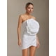 thumbnail image 4 of Vestido Bellabarnetten Tannen Flower Mini sin tirantes, 4 of 6