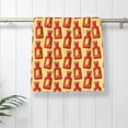 thumbnail image 5 of Fotbe Hot Chili Pattern Premium Towels , (27.5x16in) Lightweight and Highly Absorbent Quick Drying Microfiber Towel, Perfect for Daily Use, 5 of 6