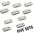 thumbnail image 2 of Hamilton Bowes #1 Strongest - RV & Trailer Magnetic Door/Baggage Door Catch Camper (White Plastic 5-Pair), 2 of 5