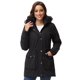 thumbnail image 1 of ROYAL MATRIX Parka para mujer, abrigo de invierno cálido, parka con forro polar, abrigo largo de invierno con capucha (negro mediano), 1 of 1