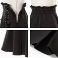 thumbnail image 3 of DHFJKG Womens Skirt High Waist A Line Summer Flowy Gothic Lace Up Ruffle Mini Skirts 2026 Summer Elastic Waistband Stylish Skirt, 3 of 4