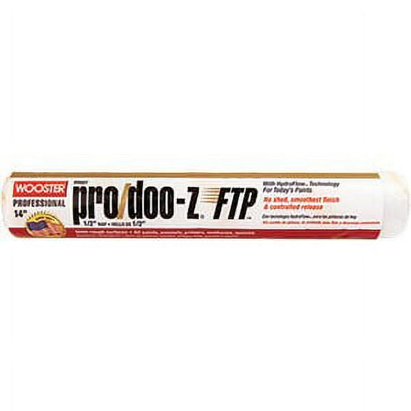 Wooster RR667 14" Pro/Doo-Z FTP 1/2" Nap Roller Cover