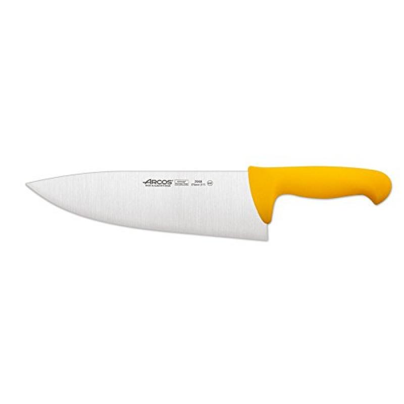 Arcos 11-Inch 275 mm 560 gm 2900 Range Cleaver, Yellow by