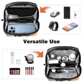 thumbnail image 6 of Deer Digital Bag with Oxford Cloth Material, Waterproof Travel Case for Cell Phone Charger Cord and Electronics, Charger Pouch and Cord Travel Organizer, 5.9x9.44x3.14 Inches, 6 of 6