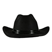 Way To Celebrate Black Country Hat Halloween Costume Accessory for Women