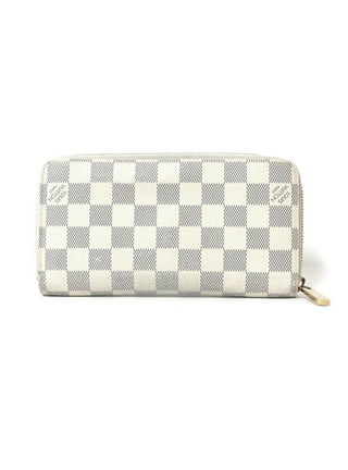 LOUIS VUITTON Portocre Pochette Taurillon Coin Case Key Ring Holder Pouch  MP2080 Navy White