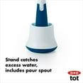 thumbnail image 6 of OXO Tot Bottle Brush with Stand, Navy, 1-Count, 6 of 9
