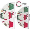 thumbnail image 3 of FMSHPON Scandinavian Christmas Gnomes Xmas Christmas Tree Skirt Stand Mat for Holiday Party Decoration Indoor Outdoor 36 inches, 3 of 6