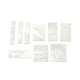 thumbnail image 2 of Material de Incrustación de bricolaje CUTICAT 18pcs Concha Blanca Para Guitarra Mandolina Banjo UN, 2 of 8