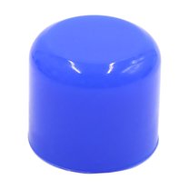 Unique Bargains 32mm 1.25" Silicone Blanking Cap Intake Vacuum Hose Tube End Bung Blue