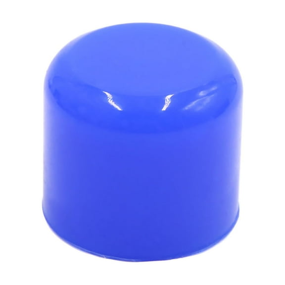 Unique Bargains 32mm 1.25" Silicone Blanking Cap Intake Vacuum Hose Tube End Bung Blue