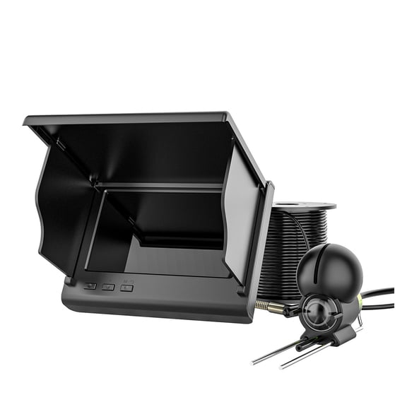 4.3" 1080P Underwater Fishing Camera, 1000TVL Fish Finder for Ice Fishing