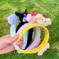 thumbnail image 4 of Sanrio-Diadema de pelo de Hello Kitty para niña y estudiante, accesorios para el cabello, diadema de felpa bonita, Cinnamoroll, 4 of 4